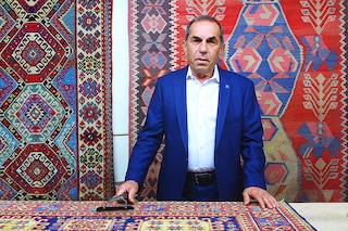 Raffi Megerian, the third-generation owner of Megerian Carpet Cultural Complex Image: Veidehi Gite