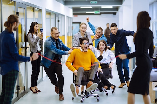 Many employers organise social events to develop corporate culture and strengthen team bonding. Image: Shutterstock Many employers organise social events to develop corporate culture and strengthen team bonding. Image: Shutterstock
