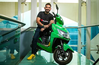 Akash Gupta, co-founder &amp CEO, Zypp Electric. Image: Madhu Kapparath