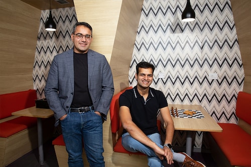 Kunal Bahl and Rohit Bansal co-founders of Snapdeal and AceVector Group
Image: Madhu Kapparath