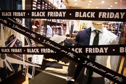 This year"s Black Friday markdowns are expected to be especially deep, reflecting the pressure stores feel to lure in a US consumer jaded by still-high inflation and the upheaval of the pandemic years. Image: Sameer Al-Doumy / AFP