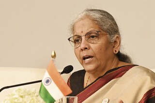 Finance Minister Nirmala Sitharaman Image: Sanjeev Verma/Hindustan Times via Getty Images