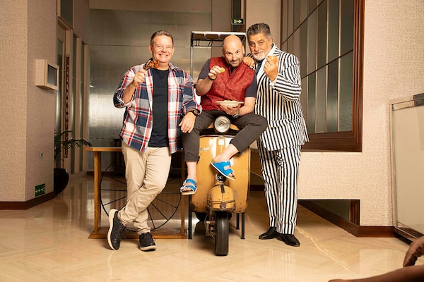 MasterChef Australia judges - Gary Mehigan (left), George Calombaris (centre) and Matt Preston (right)
Image: Mexy Xavier