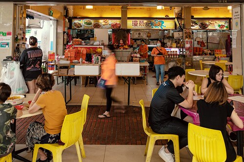 Lunch hour at Keng Eng Kee in Singapore"s Alexandra Village. Lunch hour at Keng Eng Kee in Singapore"s Alexandra Village.