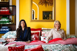 Dipali Goenka, CEO and managing director of Welspun Living and Martha Stewart, founder of Martha Stewart Living Omnimedia. Image: Mexy Xavier