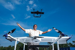 Satya Chakravarthy, Founder of The ePlane Company, envisions hundreds of air taxis flying over our cities