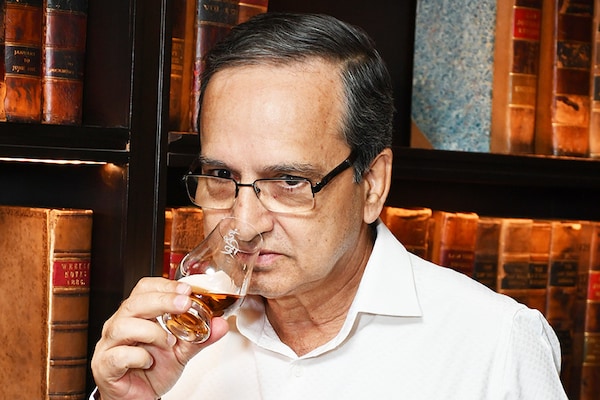 Surrinder Kumar, master blender and distiller at Piccadily Distilleries, Image: Courtesy Piccadily Distilleries