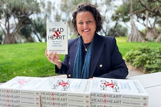 Kirstin Ferguson, former Acting Chair and Deputy Chair of the Australian Broadcasting Corporation and the best-selling author of <i>Head & Heart: The Art of Modern Leadership</i>