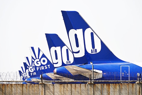Guwahati-based JettWings has submitted an expression of interest for GoFirst, which has been in insolvency since May last year.
Image: Kabir Jhangiani/NurPhoto via Getty Images Guwahati-based JettWings has submitted an expression of interest for GoFirst, which has been in insolvency since May last year.
Image: Kabir Jhangiani/NurPhoto via Getty Images