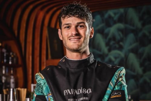 Federico Lombardi, head bartender, Paradiso. Image: Courtesy Paradiso