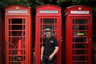 Emblematic of the UK worldwide, these sturdy red pillars first rolled out in the 1920s have endured everything from vandalism to the country"s famously wet weather over the ensuing decades. Image: Daniel Leal / AFP©