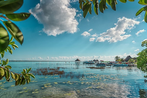Lake Bacalar, Mexico. . Image credit: Shutterstock Lake Bacalar, Mexico. . Image credit: Shutterstock