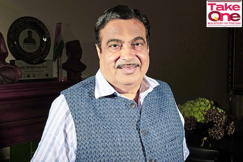 Indian Transport Minister Nitin Gadkari
Image: Amit Verma