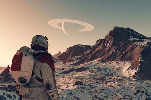 A universe-spanning role-playing sci-fi game, "Starfield" is made by US studio Bethesda.
Image: Courtesy of Bethesda© A universe-spanning role-playing sci-fi game, "Starfield" is made by US studio Bethesda.
Image: Courtesy of Bethesda©