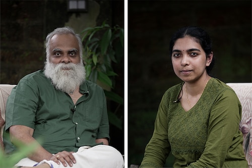 From left: Suresh Eriyat, creative director and founder, Studio Eeksaurus Adithi Krishnadas, director, Kandittund! Image: Courtesy Studio Eeksaurus