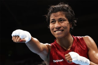 Lovlina Borgohain, boxer Image: Buda Mendes/AFP
