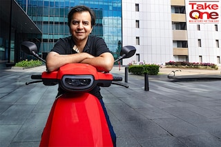 Bhavish Aggarwal, founder and CEO, Ola Cabs & Ola Electric
Image: Selva Prakash Lakshmanan for Forbes India