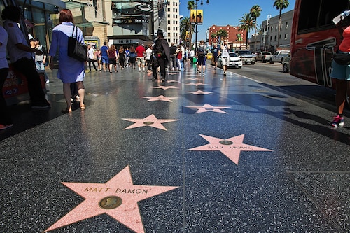 Hollywood"s Walk of Fame has been ranked world"s most disappointing tourist attraction.
Image: Shutterstock Hollywood"s Walk of Fame has been ranked world"s most disappointing tourist attraction.
Image: Shutterstock