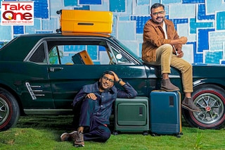 Sangeet Agrawal (left) and Navin Parwal, Cofounders, Mokobara Image: Selvaprakash Lakshmanan for Forbes India