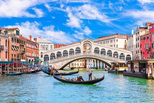 UNESCO threatened last year to put Venice on its list of heritage in danger, citing mass tourism and also rising water levels attributed to climate change.
Image: Shutterstock UNESCO threatened last year to put Venice on its list of heritage in danger, citing mass tourism and also rising water levels attributed to climate change.
Image: Shutterstock