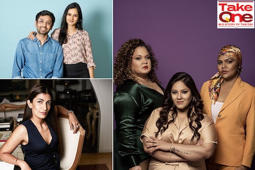 (L to R): Anushka Gupta and Sahil Gupta, co-founders, MyMuse Leeza Mangaldas, founder, Leezu"s (bottom) Dr Nikita Dound, Karishma Chavan, and Aishwarya Dua, co-founders, Sassiest (L to R): Anushka Gupta and Sahil Gupta, co-founders, MyMuse Leeza Mangaldas, founder, Leezu"s (bottom) Dr Nikita Dound, Karishma Chavan, and Aishwarya Dua, co-founders, Sassiest
