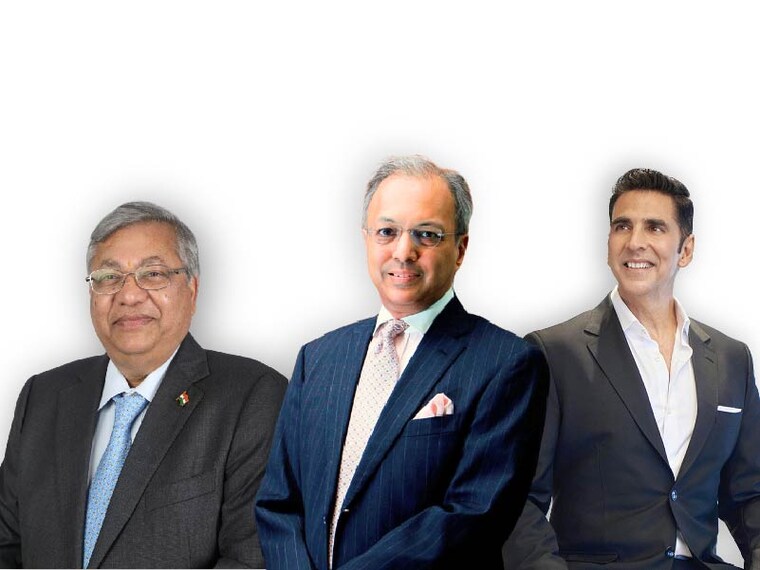 Clockwise: Siddhant Kamath, Director, Natural Ice Cream Namit Malhotra, Producer and CEO of British visual effects company DNEG An aerial view shows the site of a landslide on July 31, 2024, in Chooralmala village, India