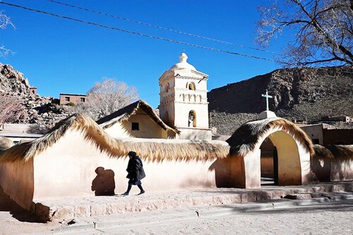 Susques, with a population of fewer than 4,000 people, is one of the closest settlements to the Olaroz salt flat, which hosts two of Argentina"s four lithium production plants. 
Image: Luis Robyo / AFP© Susques, with a population of fewer than 4,000 people, is one of the closest settlements to the Olaroz salt flat, which hosts two of Argentina"s four lithium production plants. 
Image: Luis Robyo / AFP©
