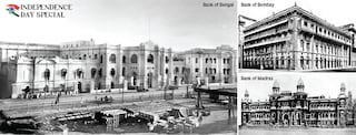 Imperial Bank of India was the result of an amalgamation of three Presidency Banks of colonial India: The Bank of Bengal, the Bank of Bombay and the Bank of Madras in 1921.