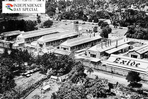 Exide’s first manufacturing plant in Shamnagar near Calcutta (now Kolkata). Image courtesy: Exide Industries Exide’s first manufacturing plant in Shamnagar near Calcutta (now Kolkata). Image courtesy: Exide Industries