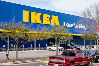 Ikea said the global second-hand furniture market was growing rapidly, with a projected annual growth rate of 6.4 percent in 2024.
Image: Brandon Bell / Getty Images North America / Getty Images via AFP