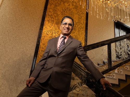 TS Kalyanaraman, Managing director, Kalyan Jewellers Image: Madhu Kapparath