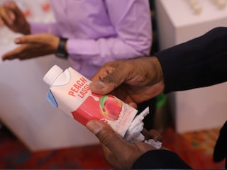 (Left)Rajat Diwaker, CEO, iD Fresh Food India and Naveen Tewari, founder and CEO, InMobi and Glance
Image: Nishant Ratnakar for Forbes India