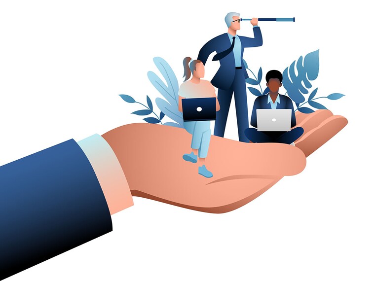 As Covid upended the workplace and created burnout, some companies tried to cope by investing in the welfare of their workers – remote work, digitization, increased bonuses.
Image: Shutterstock