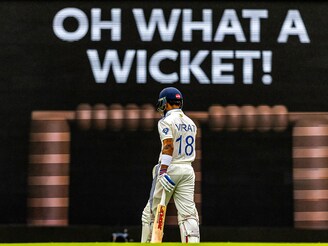 Virat Kohli of India walks off after getting out during Day 3 of the third NRMA Insurance Test match of the Border Gavaskar trophy between Australia and India at the Gabba on December 16, 2024, in Brisbane, Australia.