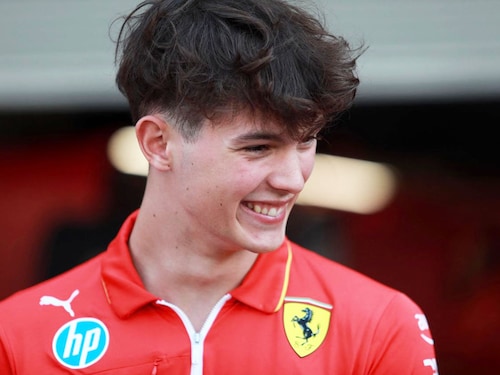 Ferrari"s British reserve driver Oliver Bearman Ferrari"s British reserve driver Oliver Bearman
Image: Carlos Perez Gallardo / Pool / AFP© Ferrari"s British reserve driver Oliver Bearman Ferrari"s British reserve driver Oliver Bearman
Image: Carlos Perez Gallardo / Pool / AFP©