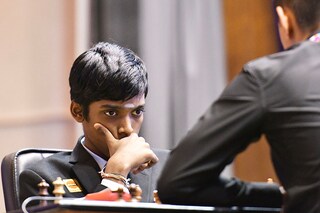 A file photo of Indian chess player Rameshbabu Praggnanandhaa
Image: Dipayan Bose/SOPA/LightRocket via Getty Images