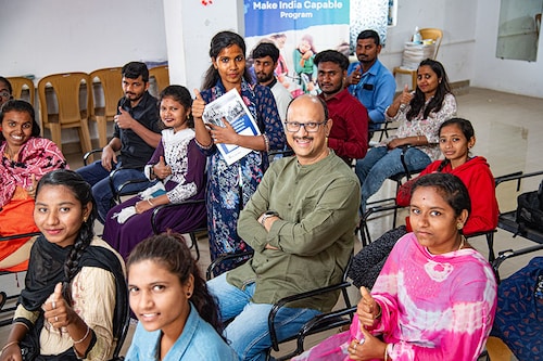 Madan Padaki, CEO and MD, Head Held High Foundation
Image: Hemant Mishra for Forbes India Madan Padaki, CEO and MD, Head Held High Foundation
Image: Hemant Mishra for Forbes India