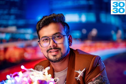 Ajinkya Dhariya, Founder, PadCare Labs
Image: Mexy Xavier Directed By: Kapil Kashyap
Outfit: Shahin Mannan Styled By: Zainab Shakir Assistant Stylists: Mannat Bhalla, Samridh Gupta