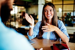 "Humorbragging" allows job applicants to stand out by talking about their achievements without appearing arrogant.
Image: Shutterstock