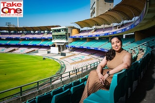 Jinisha Sharma, Director, Capri Sports
Location Credits: D Y Patil Stadium, Nerul, Navi Mumbai.                   
Image: Bajirao Pawar for Forbes India