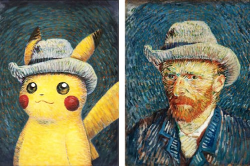 Rare examples of the "Pikachu with Grey Felt Hat" currently on sale online are fetching hundreds or even thousands of dollars.
Image: ©2023 Pokémon / Nintendo / Creatures / GAME FREAK. And Vincent van Gogh Foundation© Rare examples of the "Pikachu with Grey Felt Hat" currently on sale online are fetching hundreds or even thousands of dollars.
Image: ©2023 Pokémon / Nintendo / Creatures / GAME FREAK. And Vincent van Gogh Foundation©