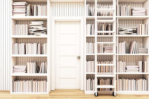 "Bookshelf wealth" enthusiasts are above all looking to give their interiors an intellectual touch. Image: Shutterstock "Bookshelf wealth" enthusiasts are above all looking to give their interiors an intellectual touch. Image: Shutterstock