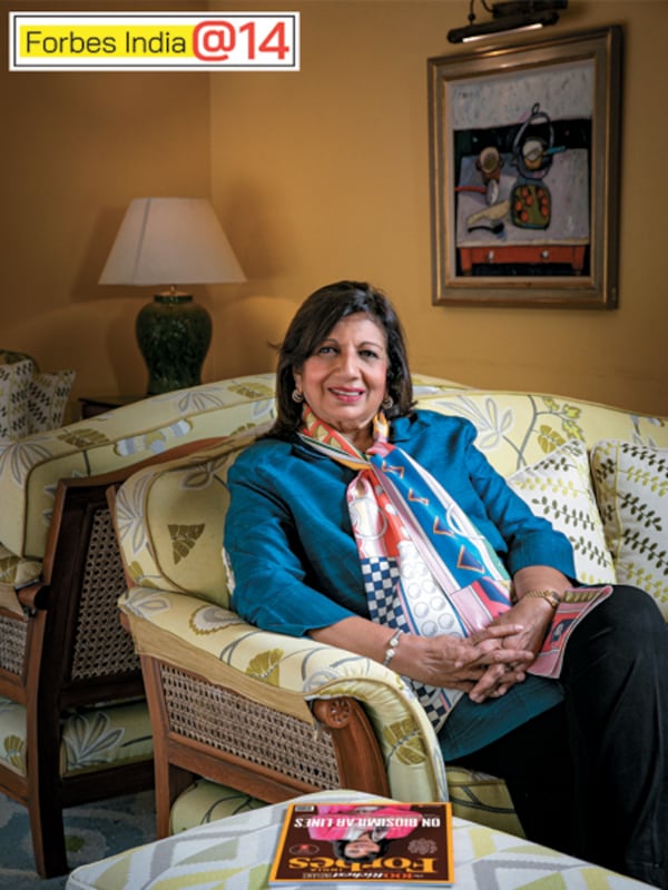 Kiran Mazumdar-Shaw, Executive chairperson, Biocon &amp Biocon Biologics
Image: Mexy Xavier