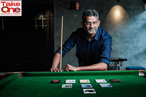 Muralikrishnan B, president Xiaomi India.
Image: Nishant Ratnakar for Forbes India