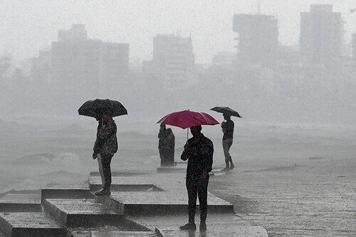 With excess rainfall in almost all the regions over the past week, reservoir levels are likely to improve
Image: Punit Paranjpe / AFP With excess rainfall in almost all the regions over the past week, reservoir levels are likely to improve
Image: Punit Paranjpe / AFP
