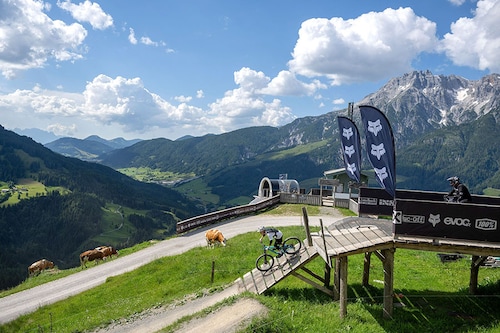 Leogang-Saalbach is one of many Alpine resorts betting on warm weather activities, as rising temperatures and dwindling snow have pushed Austria to invest in alternatives to winter sports.
Image: Kerstin Joensson / AFP© Leogang-Saalbach is one of many Alpine resorts betting on warm weather activities, as rising temperatures and dwindling snow have pushed Austria to invest in alternatives to winter sports.
Image: Kerstin Joensson / AFP©