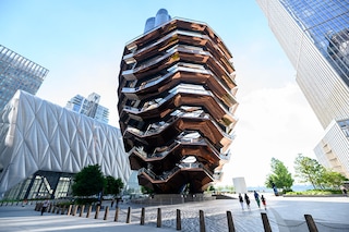 British designer Thomas Heatherwick"s Vessel, a $150-million monument in New York"s Hudson Yards, also took inspiration from ancient Indian stepwells.
Image: Noam Galai/Getty Images