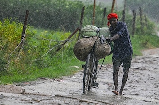 As of July 21, rainfall is 1.2 percent below the long period average (LPA) on a cumulative basis, as per Barclays analysis of IMD data. Arun Sankar/ AFP