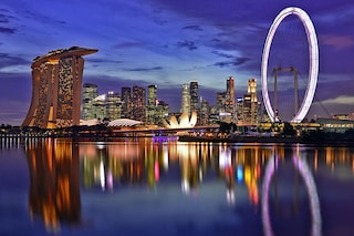 Singapore is the world"s least risky city for tourists, according to Forbes Advisor research.
Image:  JKboy Jatenipat/Jatenipat Ketpradit/Getty Images
