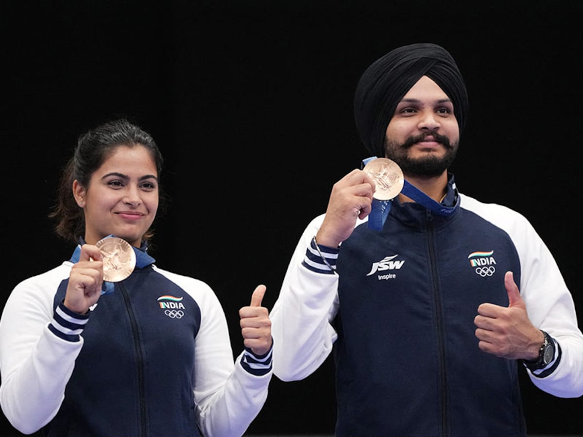 Paris Olympics: Manu Bhaker, Sarabjot Singh win second bronze medal for ...